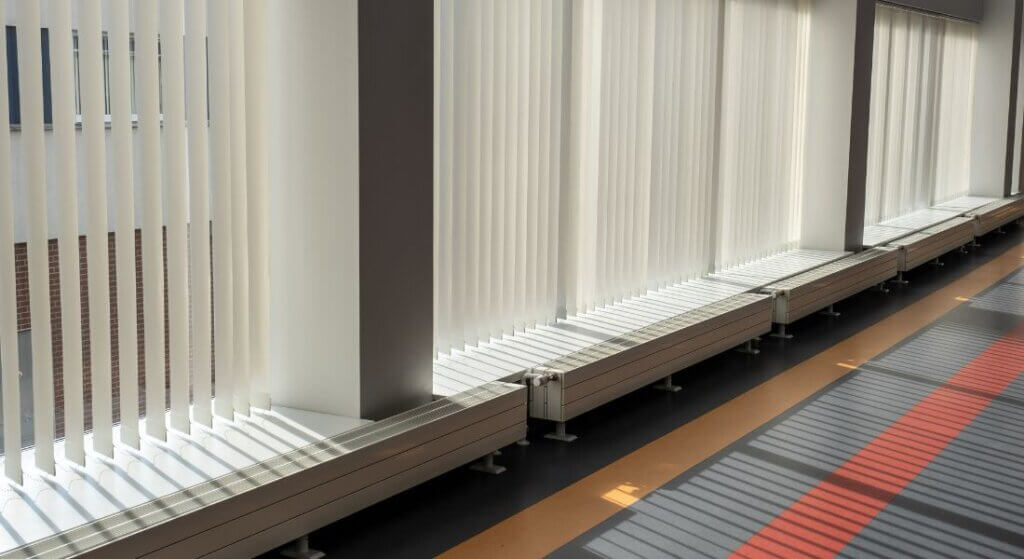 vertical blinds for office